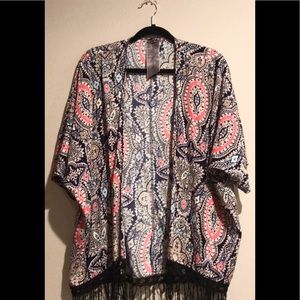 Moon Collection Los Angeles Boho Kimono coverup